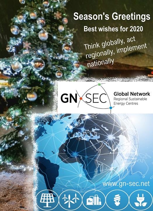 Season's Greetings from the Global Network of Regional Sustainable Energy Centres 